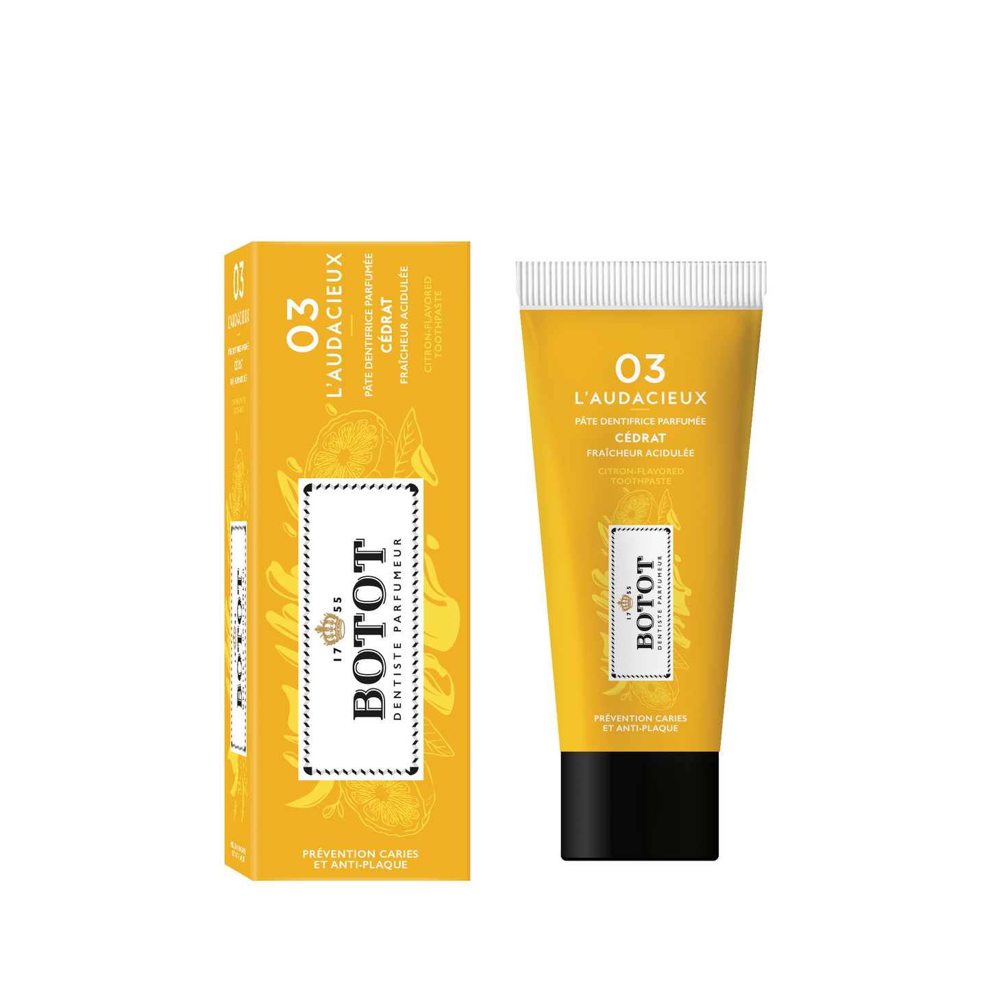 BOTOT TRAVEL Toothpaste CITRON (25ml)