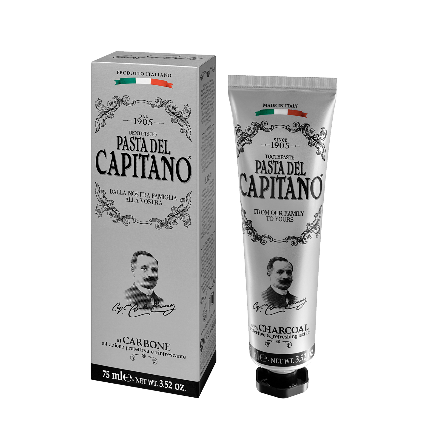 CAPITANO Charcoal Toothpaste (75ml)
