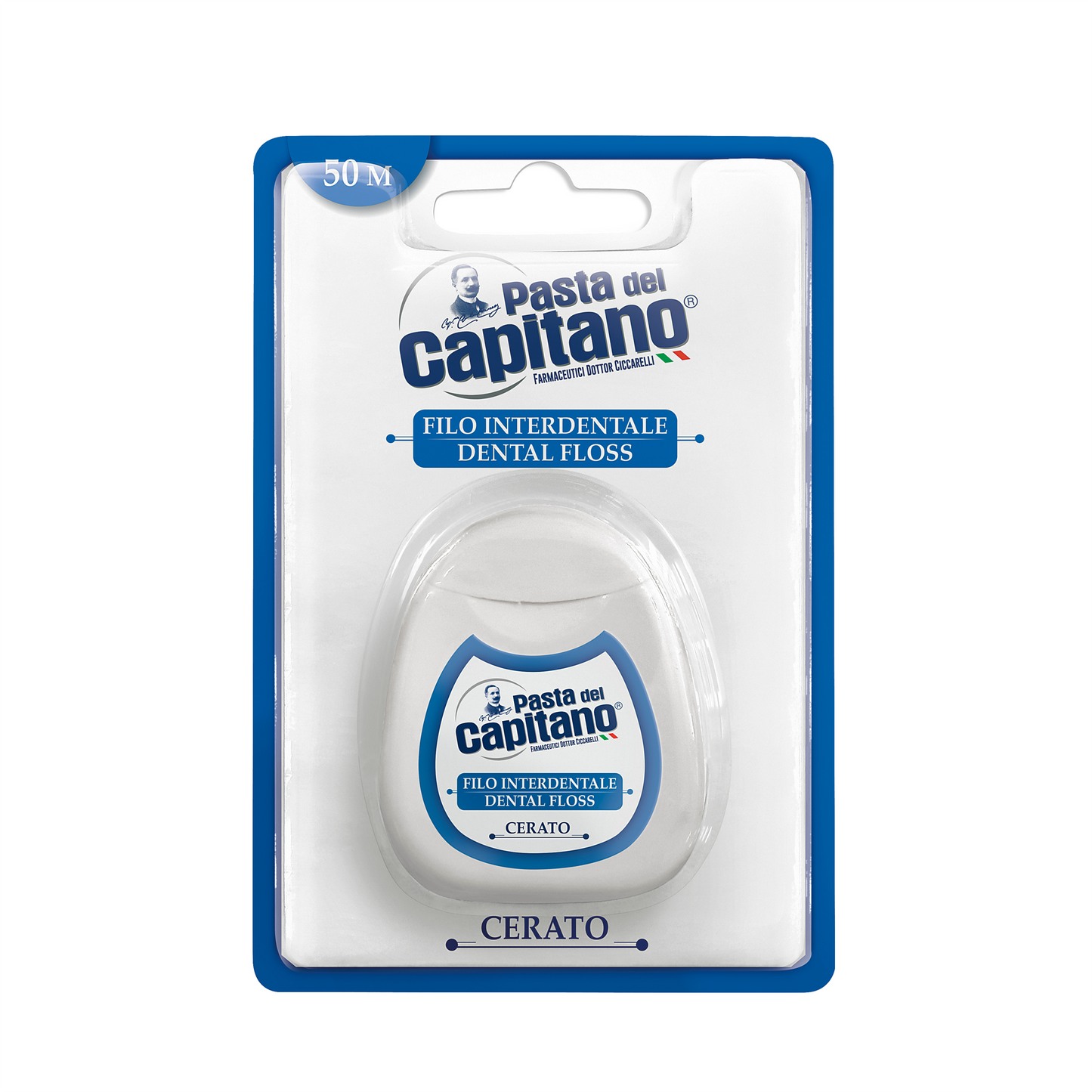 CAPITANO Waxed Dental Floss (50m)