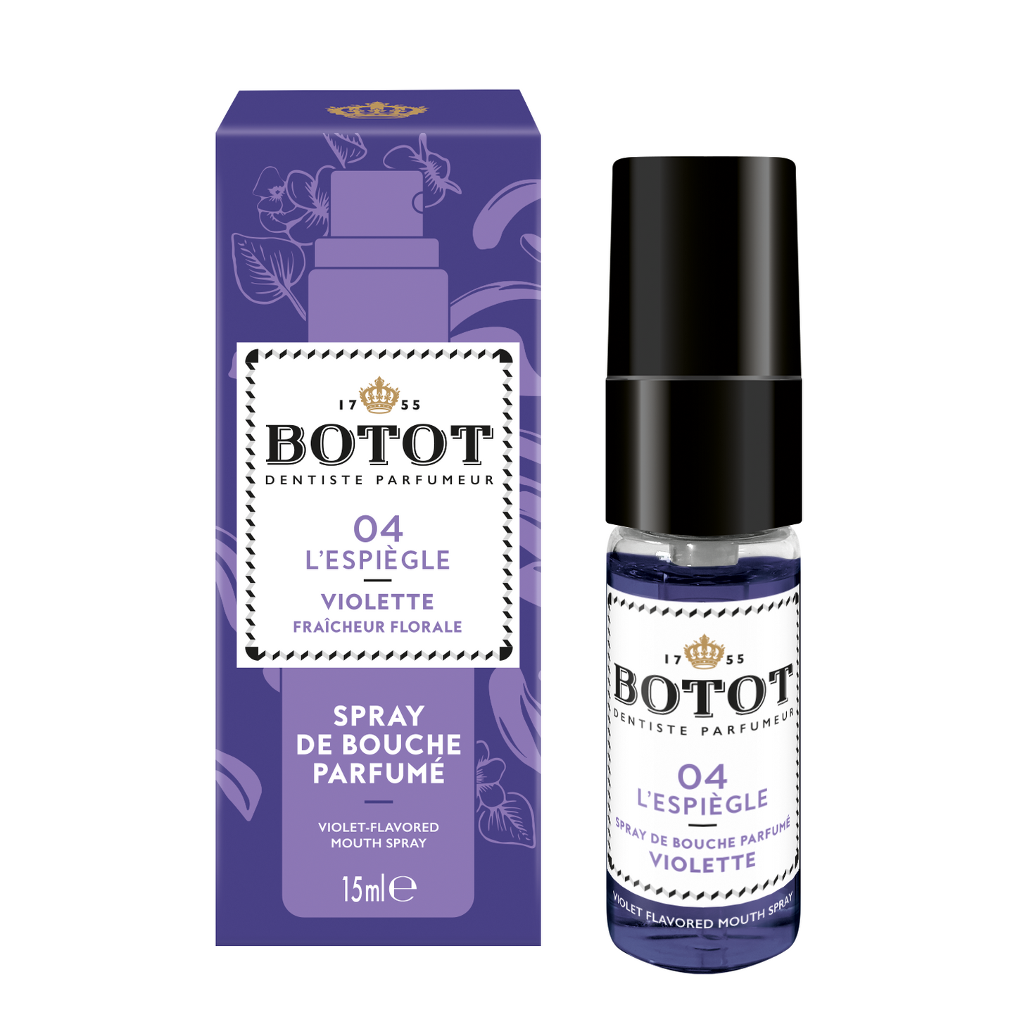 BOTOT Mouth Spray PURPLE (15ml)