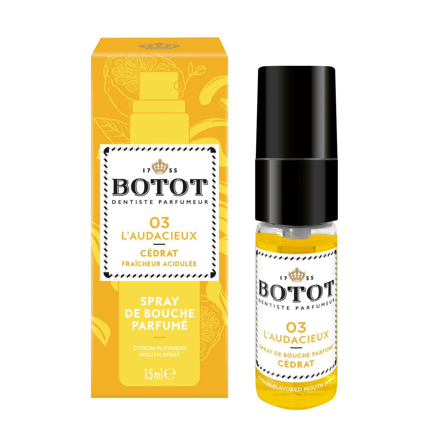 BOTOT Mouth Spray YELLOW (15ml)