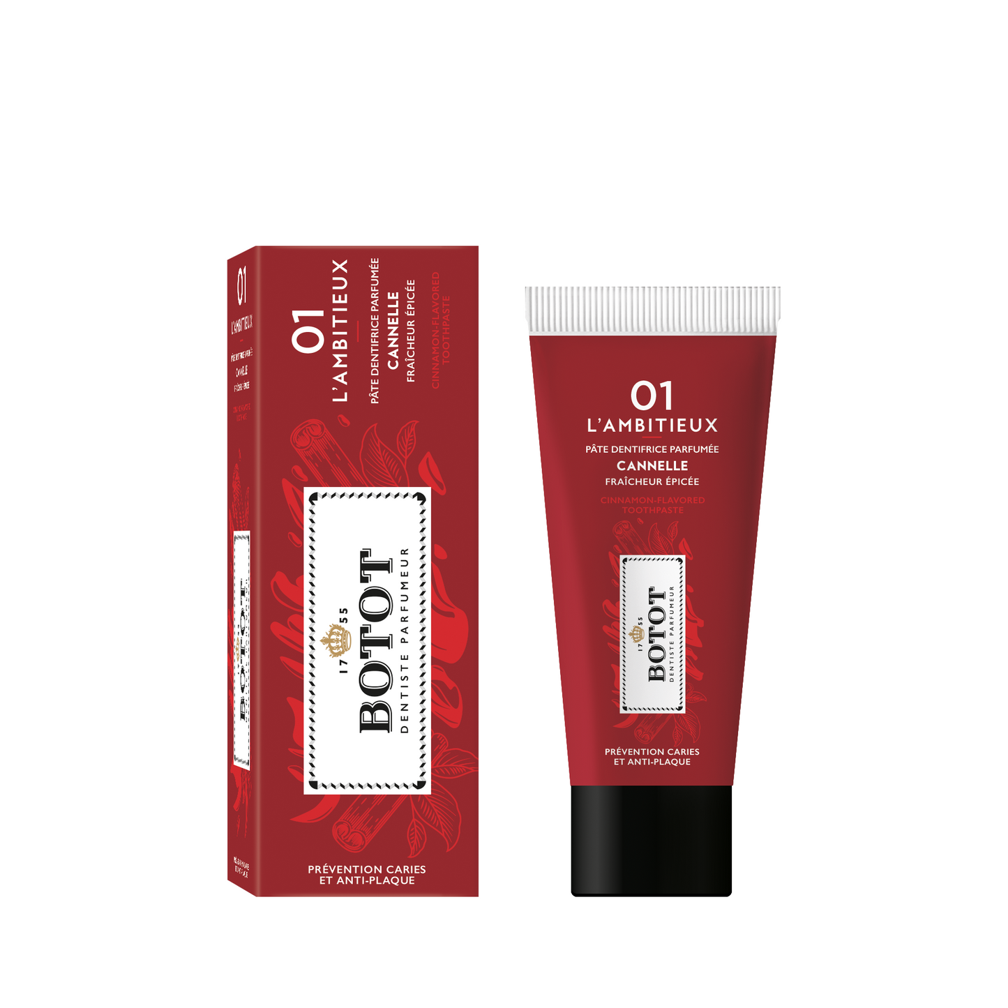 BOTOT TRAVEL Toothpaste CINNAMON (25ml)