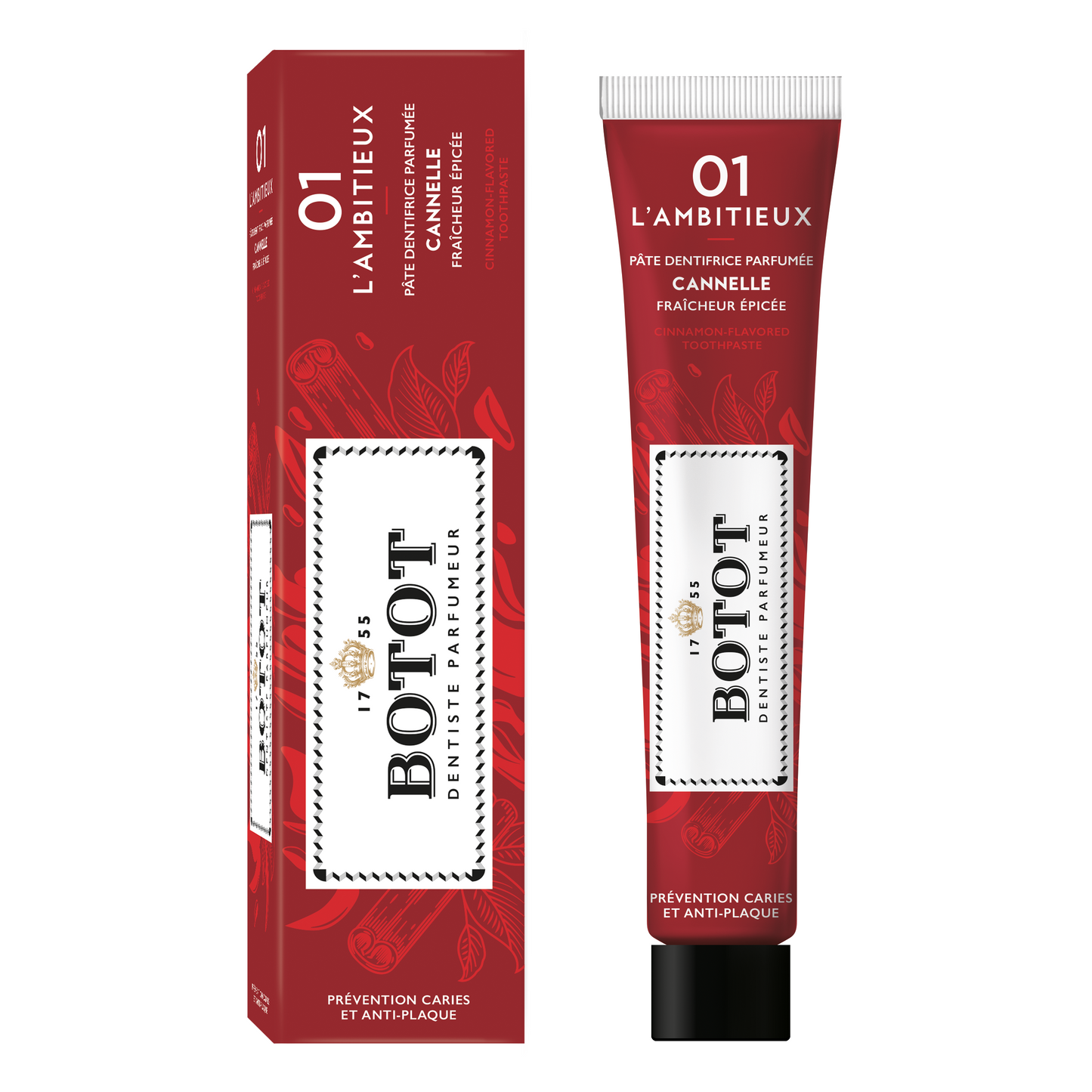 BOTOT Toothpaste CINNAMON (75ml)