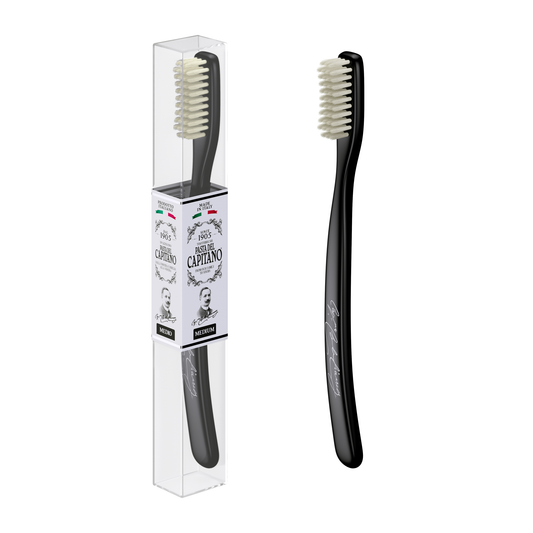 CAPITANO Classic Toothbrush Black
