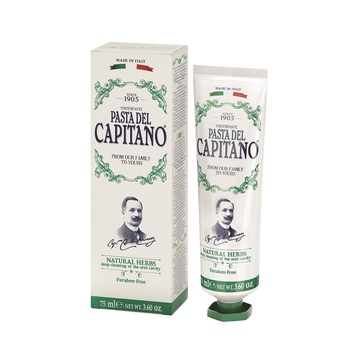 CAPITANO Natural Herbs Toothpaste (75ml)