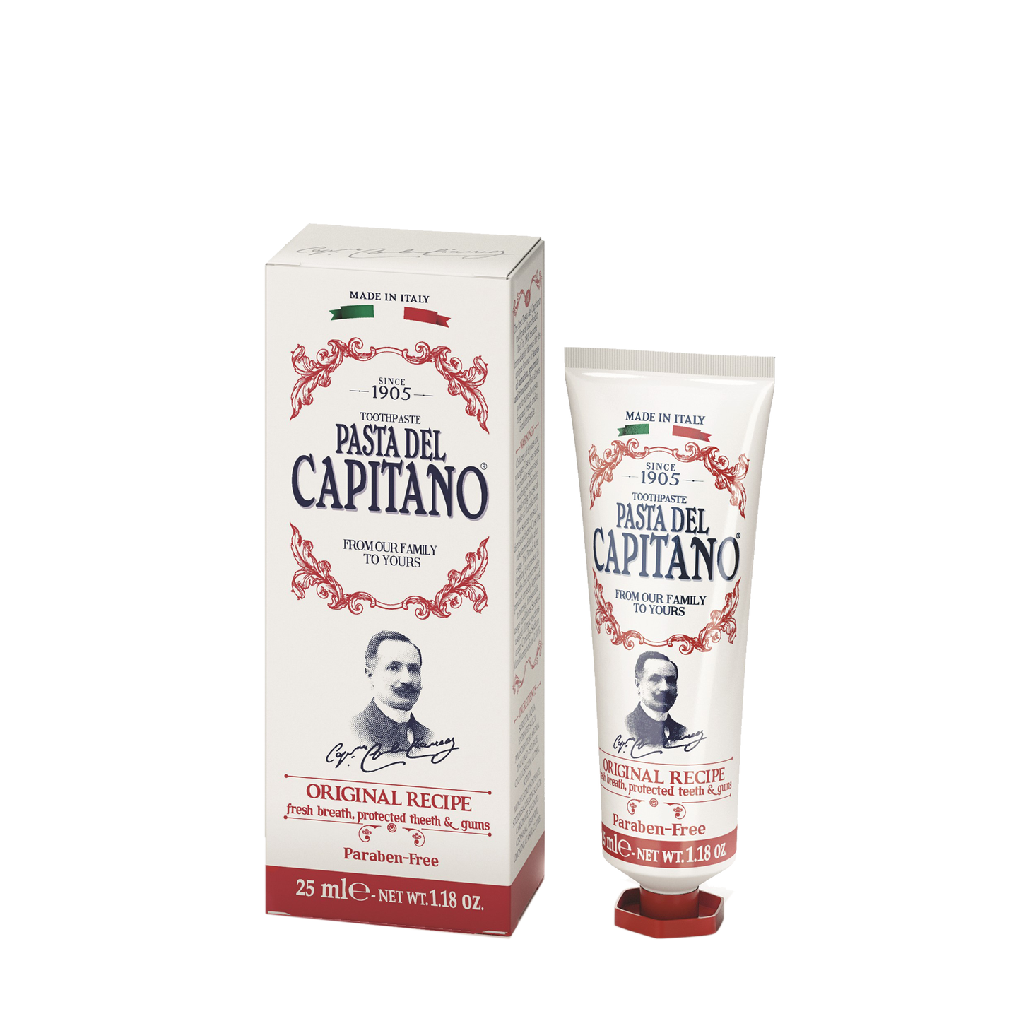CAPITANO Travel Original Cinnamon Toothpaste (25ml)