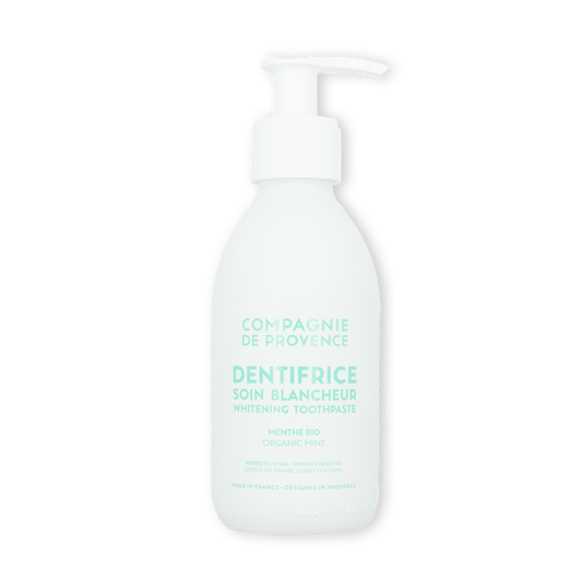 COMPAGNIE DE PROVENCE Organic Whitening Toothpaste Large (180ml)