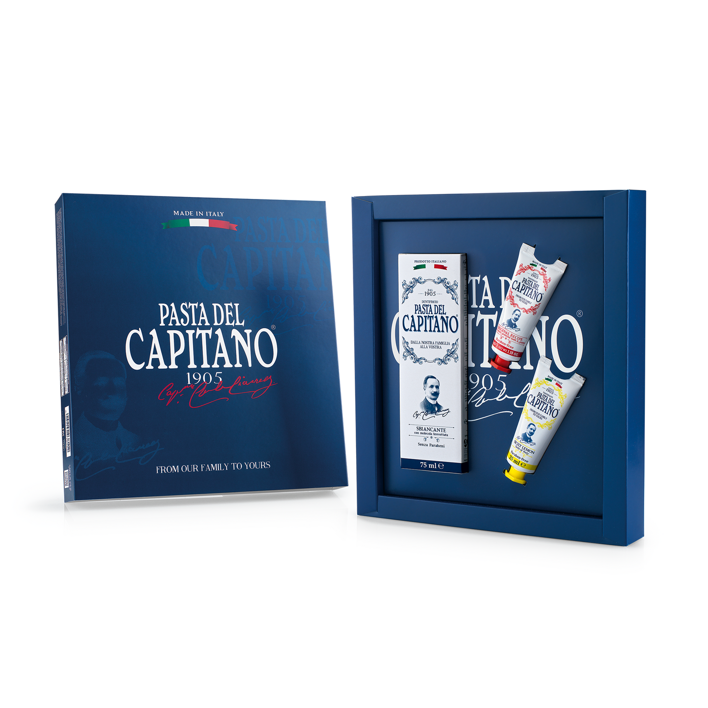 CAPITANO Gift Box BLUE (75ml + 2 x 25ml)