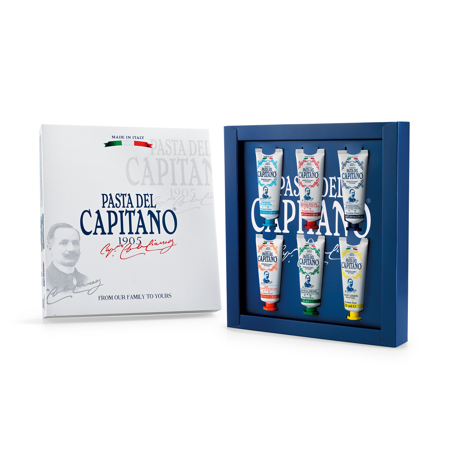 CAPITANO Gift Box WHITE (6 x 25ml)