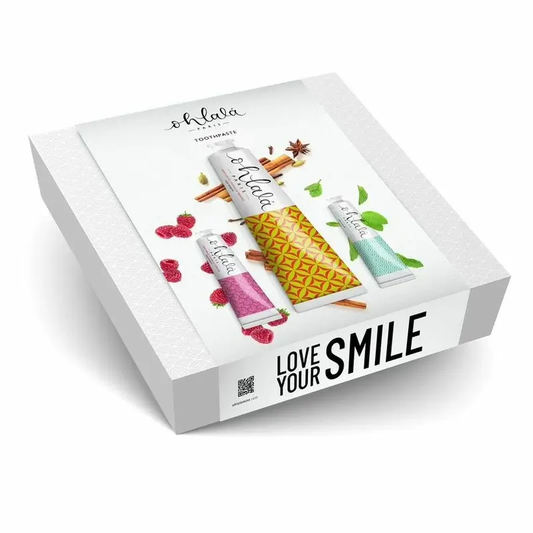 Ohlala 'Spring' Set - CINNAMON MINT 75ml/ FRESH MINT 15ml/ RASPBERRY MINT 15ml